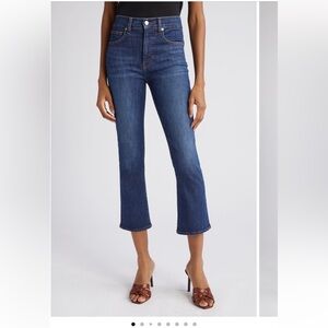 Veronica Beard Carly Kick-Flare Ankle Jeans